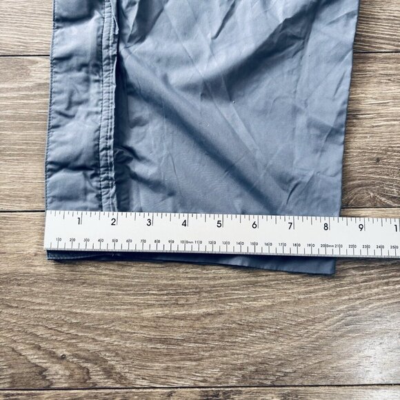 Vintage Fila Track Pants M Light Blue Polyester Sweatpants Embroidered Baggy Y2K - Picture 10 of 16